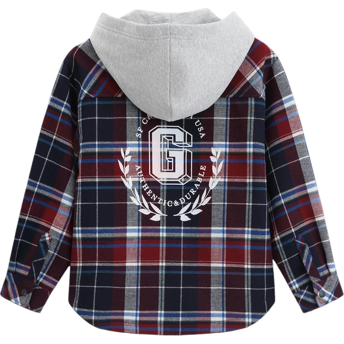 Детская худи GAP, Red Plaid — фото 3