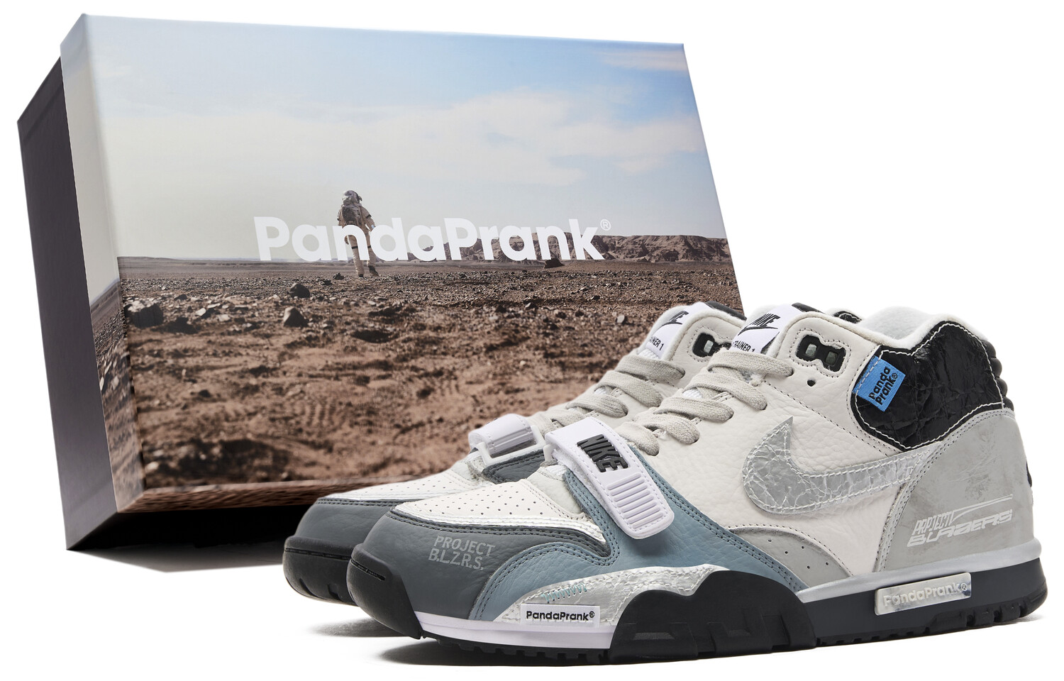 

Кроссовки Air Trainer 1 мужские, среднего размера, черный/белый Nike