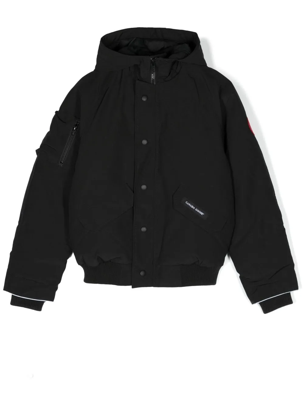 

Бомбер Rundle Canada Goose Kids, черный