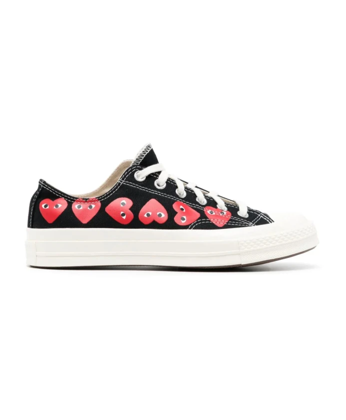 

Кроссовки Chuck 70 с сердечком Comme Des Garçons Play, черный