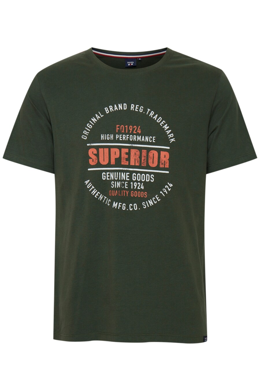 

Классическая футболка FQ1924 Shirt RIKO, зеленый