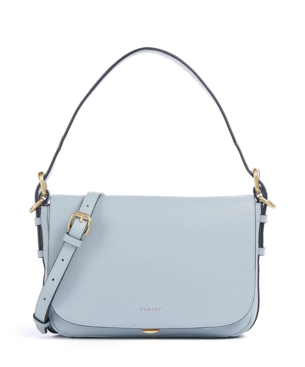 

Сумка через плечо Graffton Street из зернистой коровьей кожи Radley London, голубой