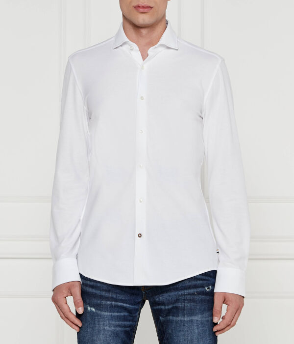 

Рубашка Boss P-Hank Spread 243 Slim Fit, белый