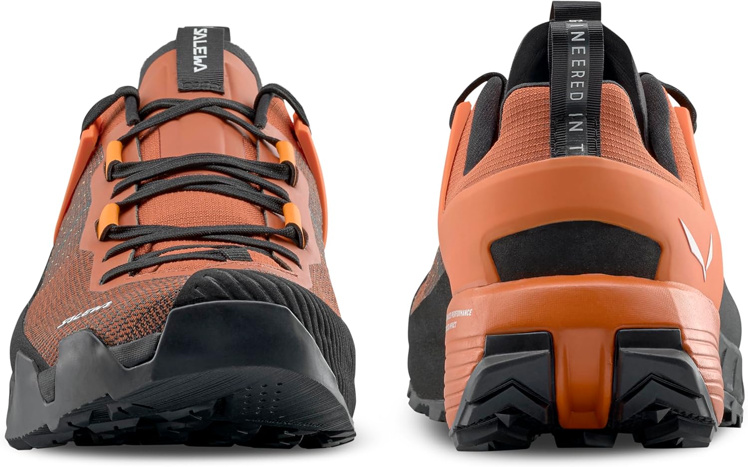 Мужские кроссовки Salewa Wildfire NXT - легкая, дышащая обувь для трекинга и походов, Bombay Brown/Tumeric — фото 4
