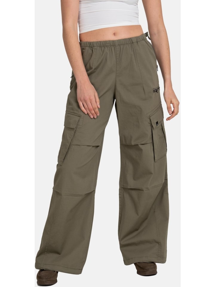 

Брюки-карго Women Parachute Cargo Br Reell, зеленый