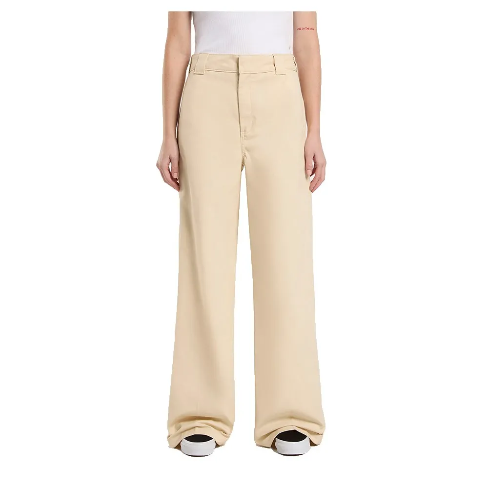 

Брюки Dickies Wide Leg, бежевый
