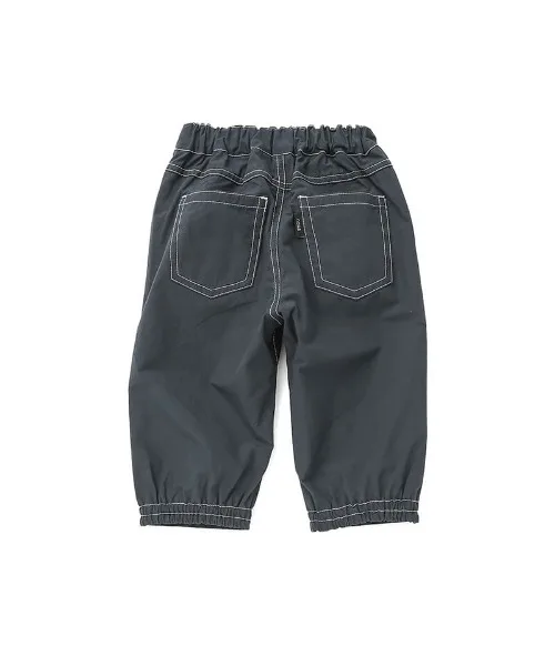 Детские штаны 7/10 длины зауженные n.o.u.s 7-bunjo tapered pants тёмно-серые — фото 3