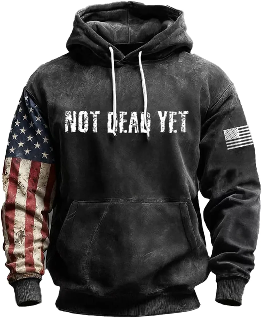 

Футболка Men's Not Dead Yet Military Shirt DD 214 Alumni CIVIZIPET