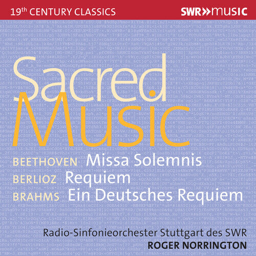 

CD диск Beethoven / Berlioz / Brahms: Sacred Music