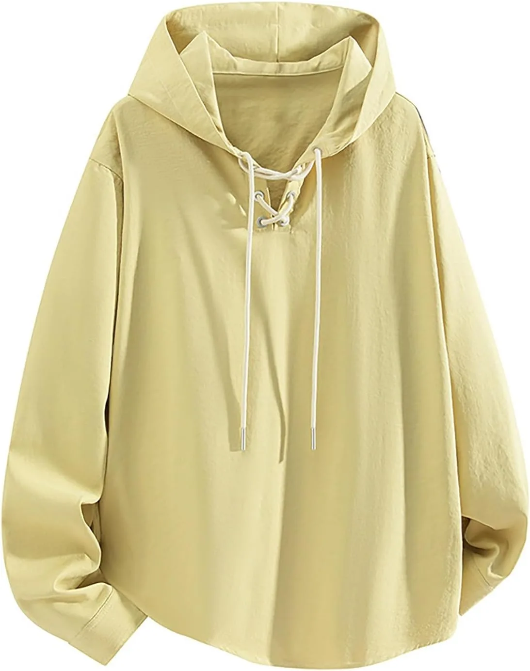 

Мужской текстурированный пуловер-худи Casual легкий свитшот