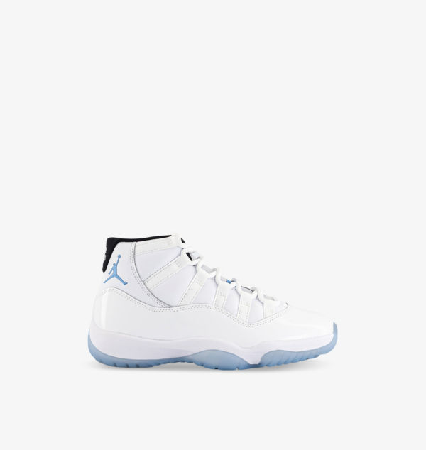 

Кроссовки Air Jordan 11 Low из натуральной кожи средней высоты Jordan, белый