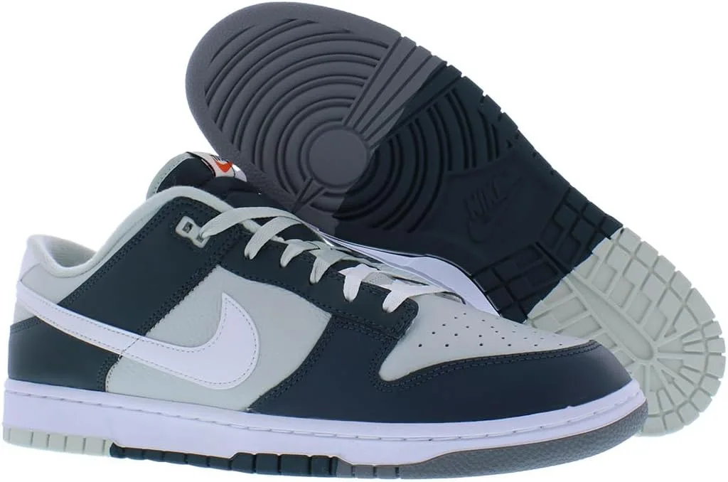 Мужские кроссовки для скейтбординга Nike Dunk Low Retro, белый — фото 4