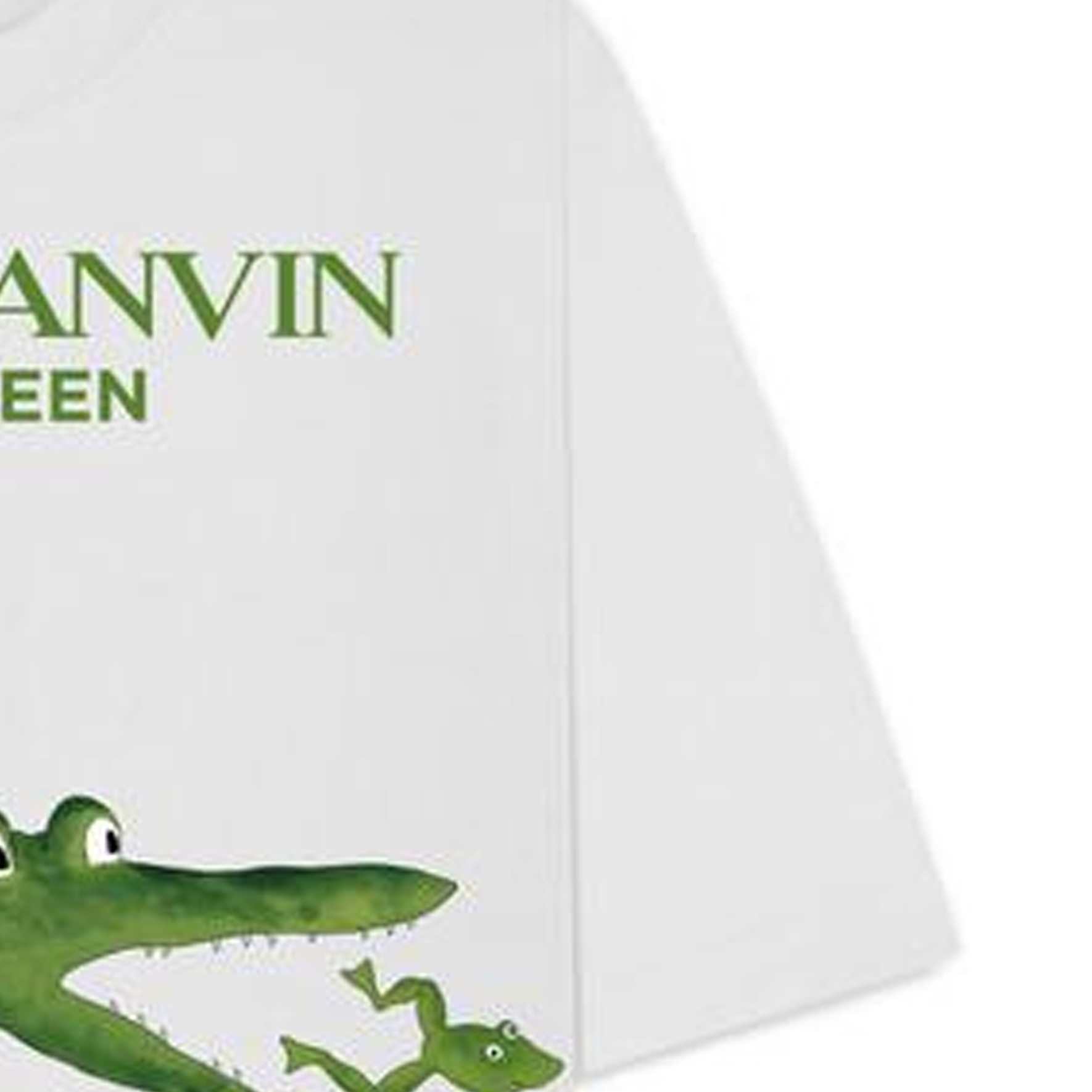 Lanvin Футболка унисекс белая — фото 3