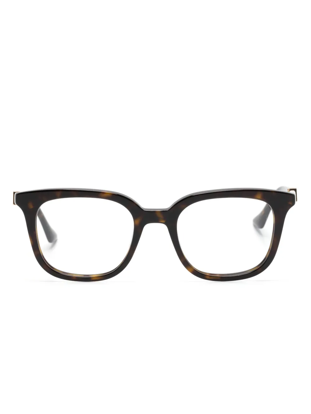 

Очки в квадратной оправе черепаховой расцветки Gucci Eyewear, коричневый