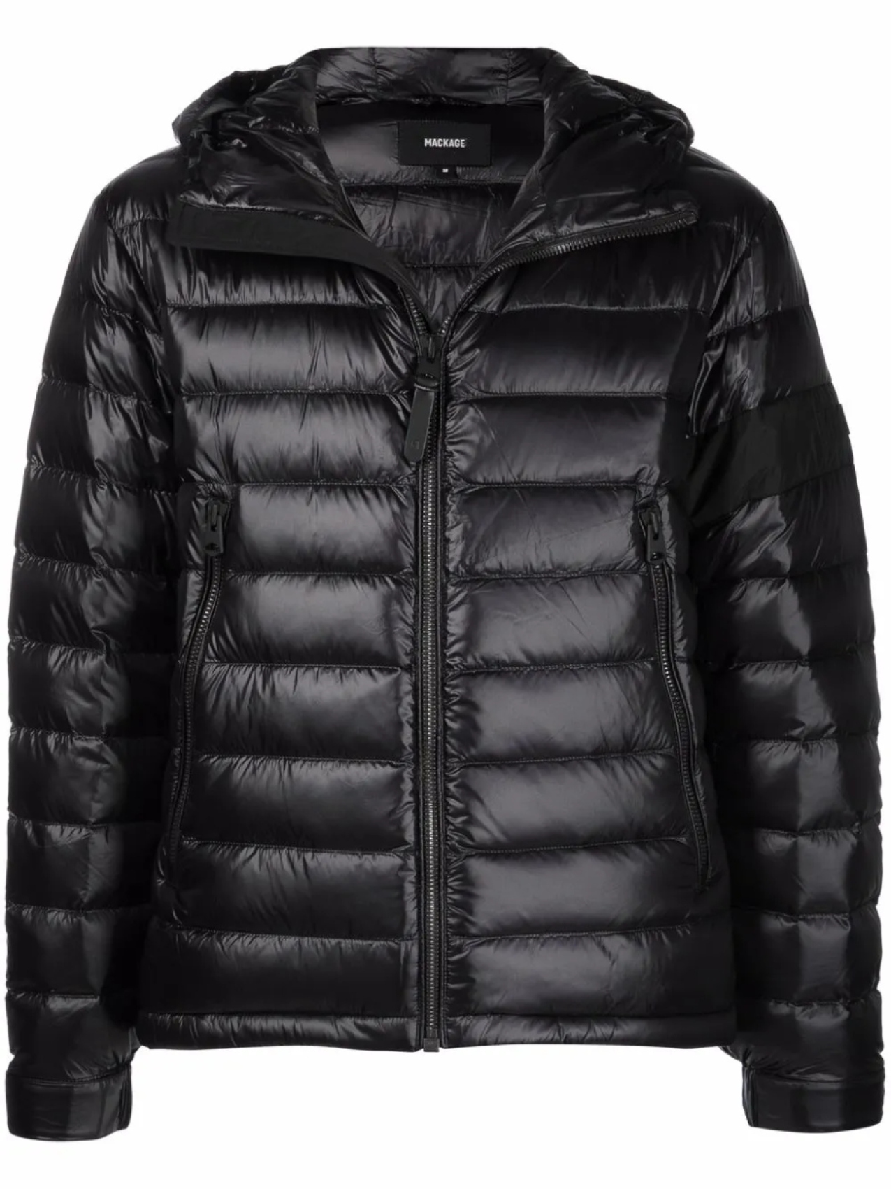 

Mackage пуховик Keagan с капюшоном, черный