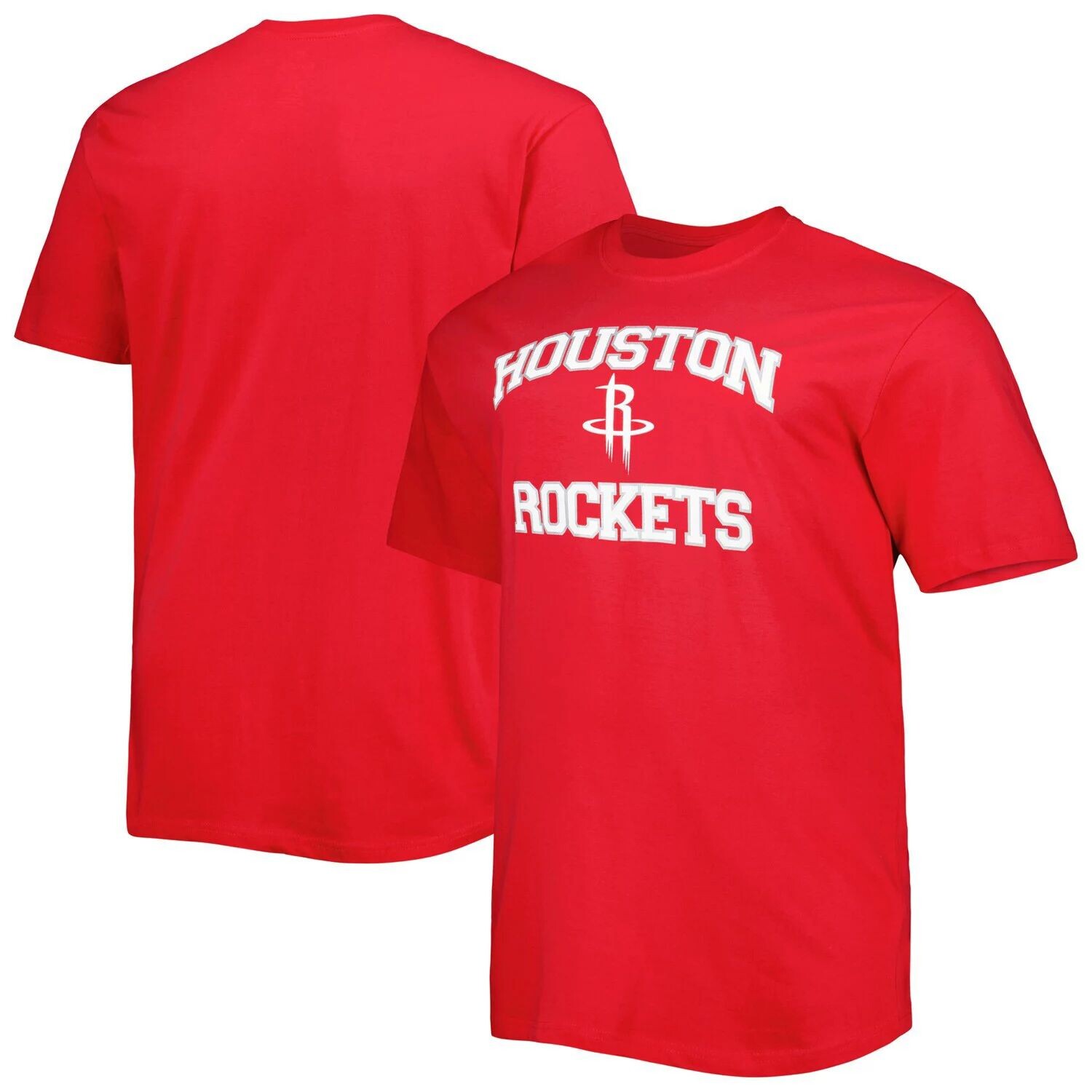 

Мужская красная футболка Houston Rockets Big & Tall Heart & Soul, Красный, Мужская красная футболка Houston Rockets Big & Tall Heart & Soul