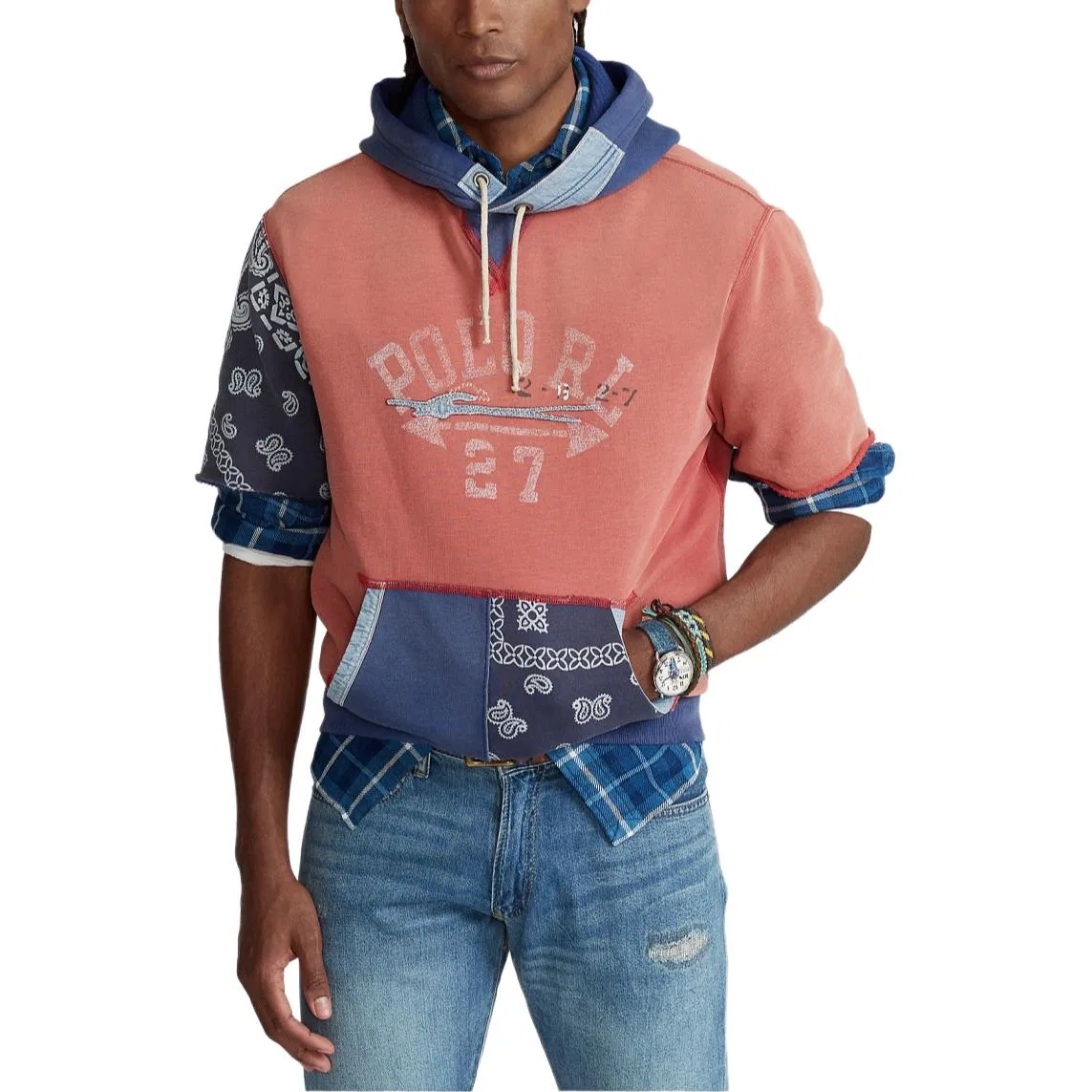 Свитшот Polo Ralph Lauren для мужчин мультиколор — фото 3