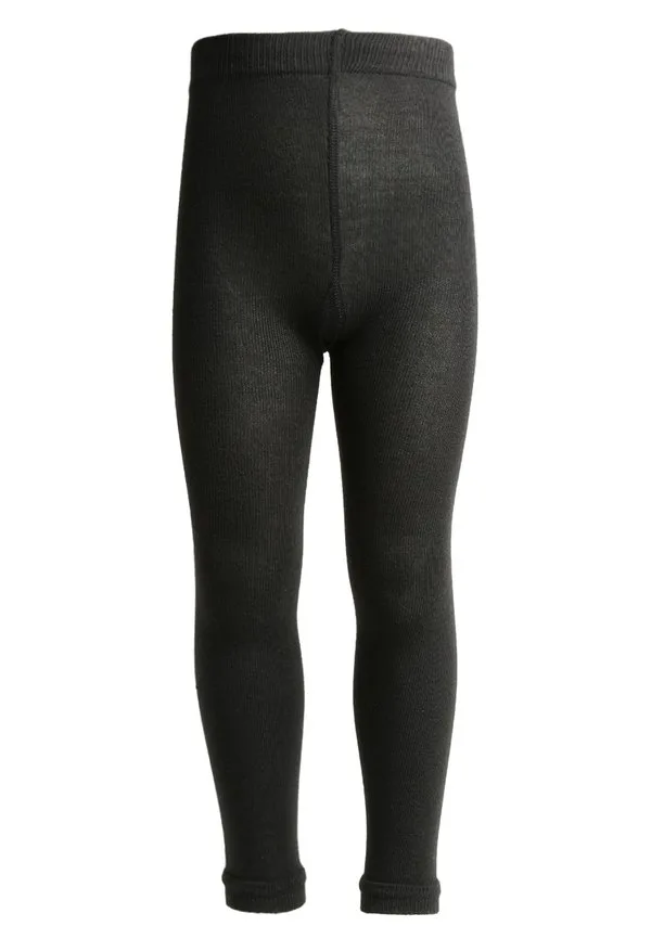 Теплые спортивные базовые леггинсы и чулки Falke, Black