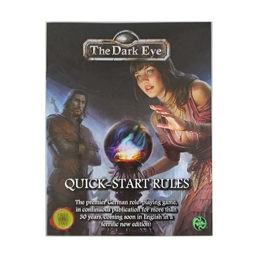 

Dark Eye - Quick Start Rules (Free RPG Day 2016), Dark Eye (Ulisses Spiele), мягкая обложка