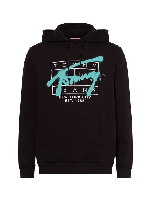 

Толстовка с капюшоном Tommy Jeans, черный