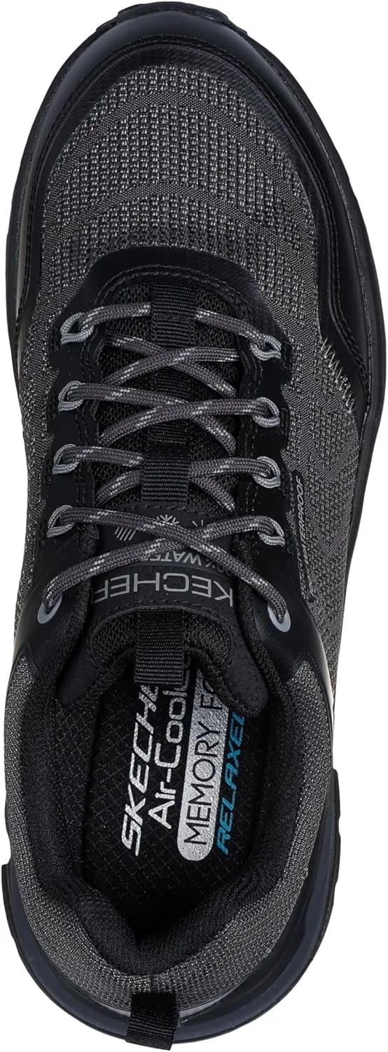Мужские походные кроссовки Skechers D'lux Journey Defender Stitch, черный — фото 3