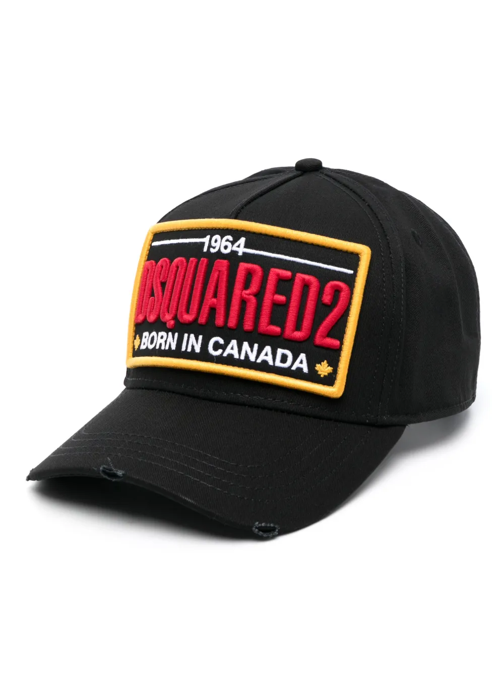 

Кепка Born In Canada с вышитым логотипом DSQUARED2, черный