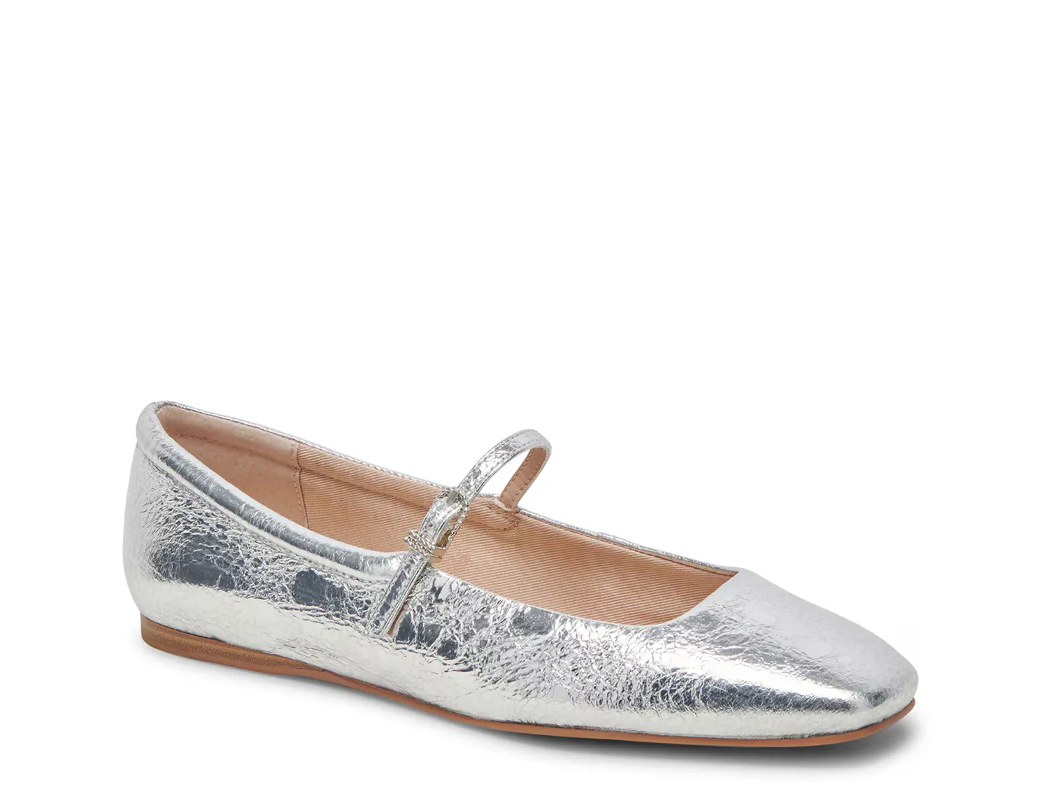 

Балетки Reyes Mary Jane Ballet Flat Dolce Vita, серебряный/металлик