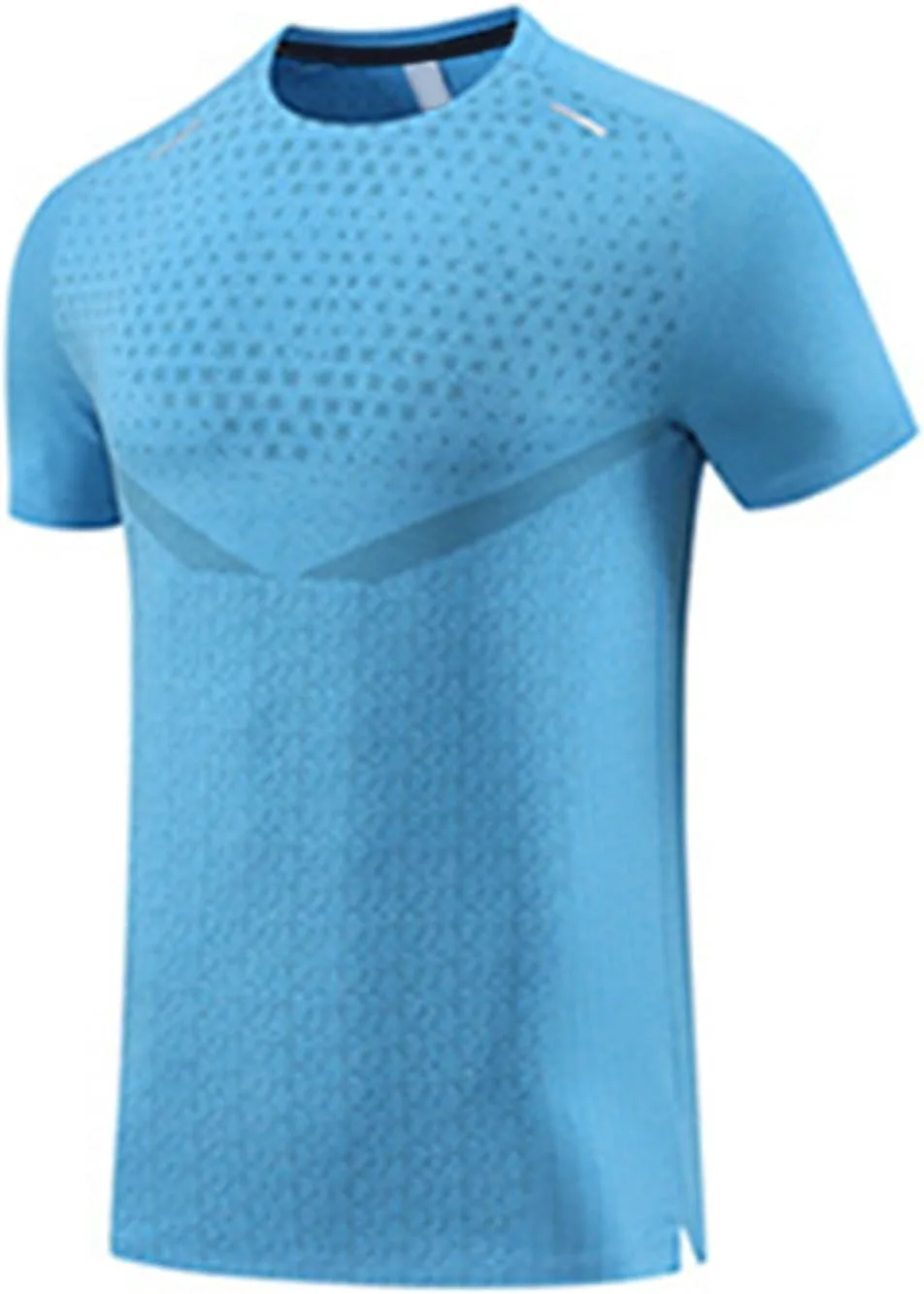 Мужская футболка для тренировок Quick Drying, дышащая, эластичная — фото 3