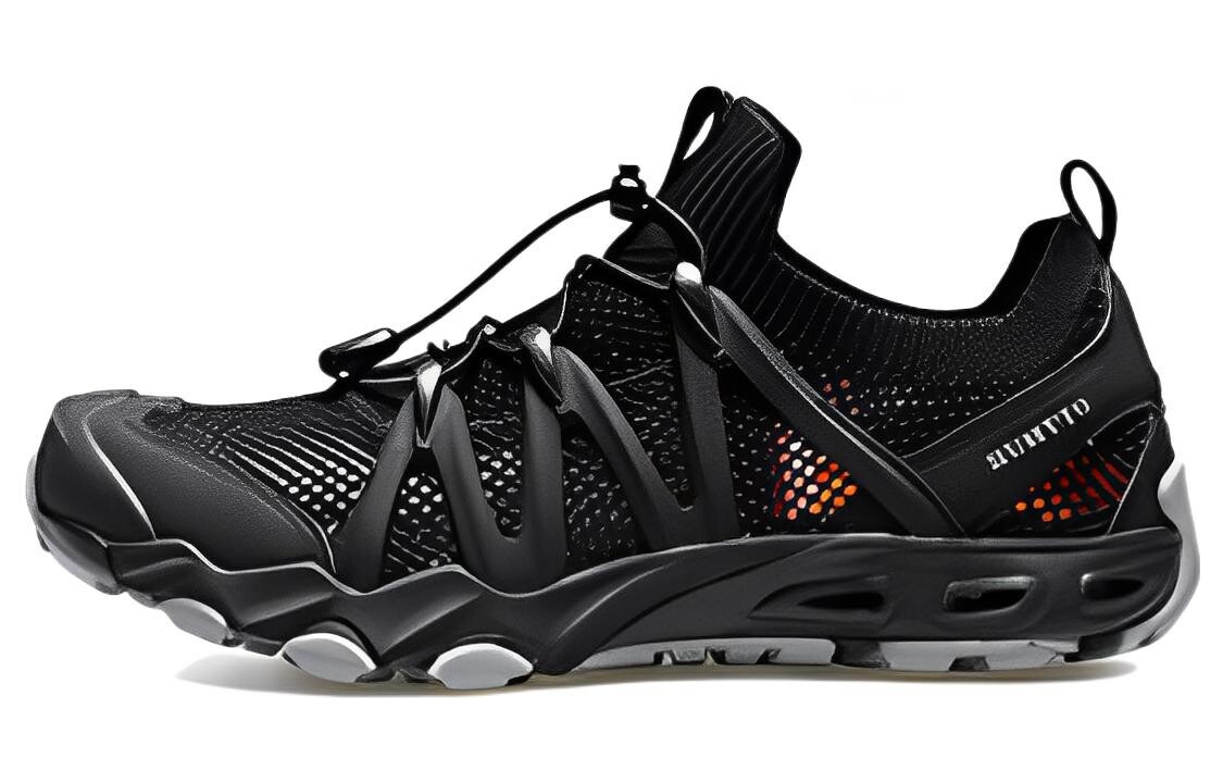 

Ботинки для речного треккинга мужские черный/оранжевый Humtto