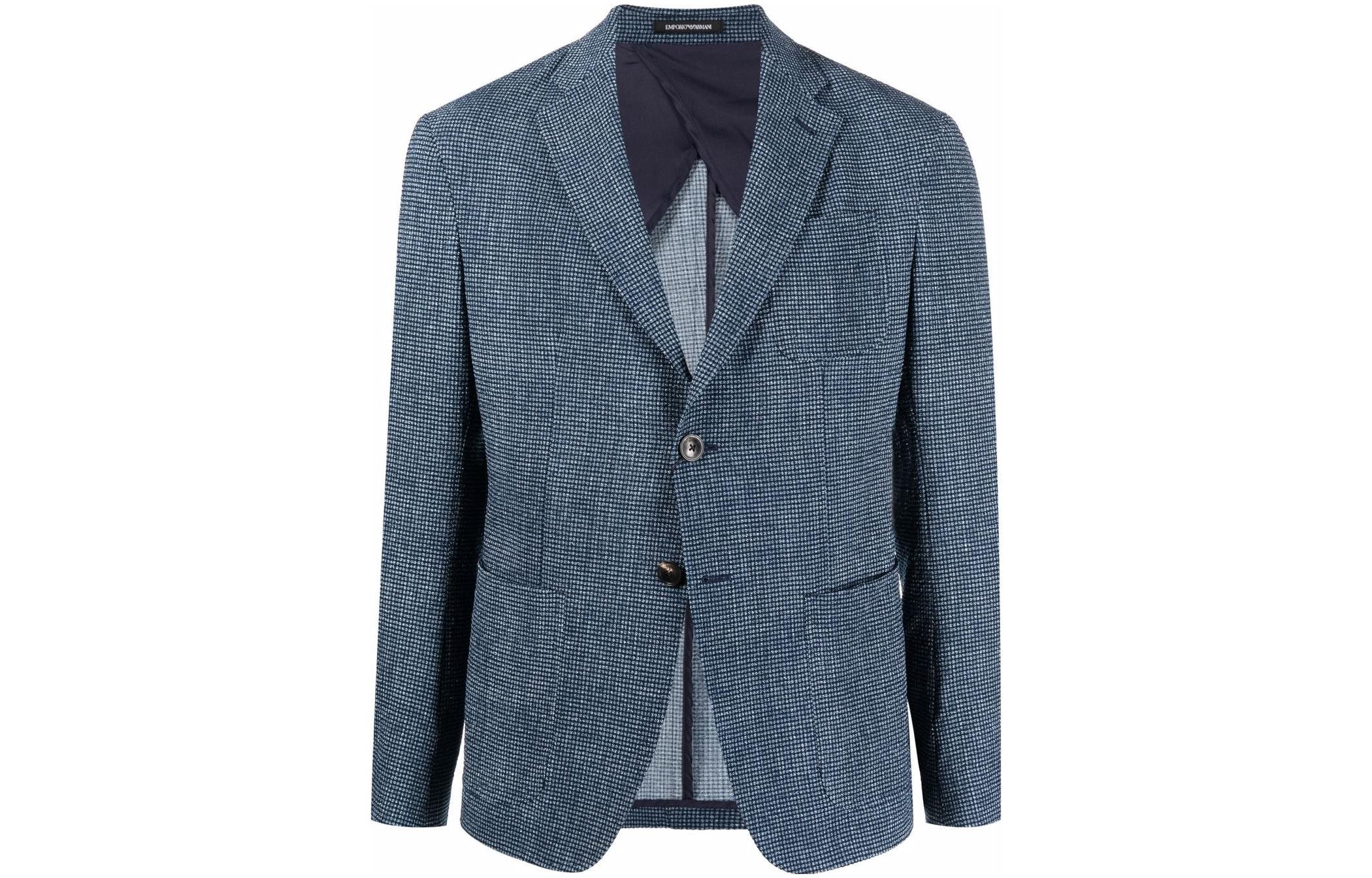 

Куртка мужская синяя EMPORIO ARMANI
