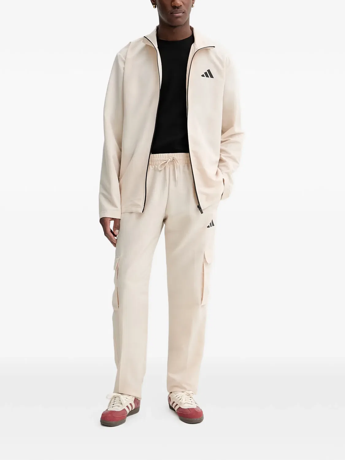 Adidas Спортивный костюм на молнии - нейтральные — фото 2