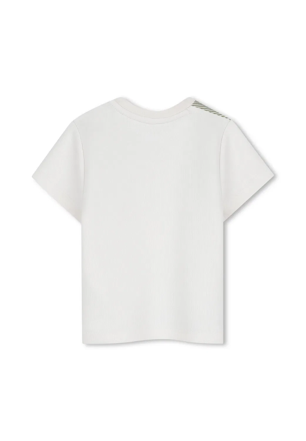 Футболка с принтом "manches courtes" - футболка с принтом Boss Kidswear, Ivory — фото 2