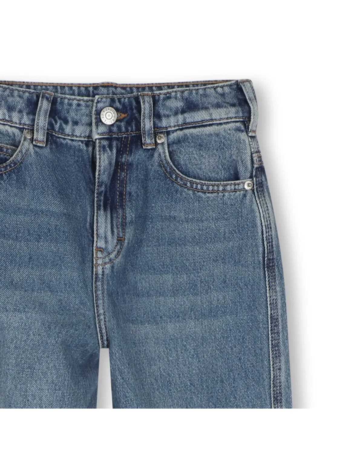 Детские джинсы для мальчиков с широкой штаниной Zadig & Voltaire, Azul — фото 2