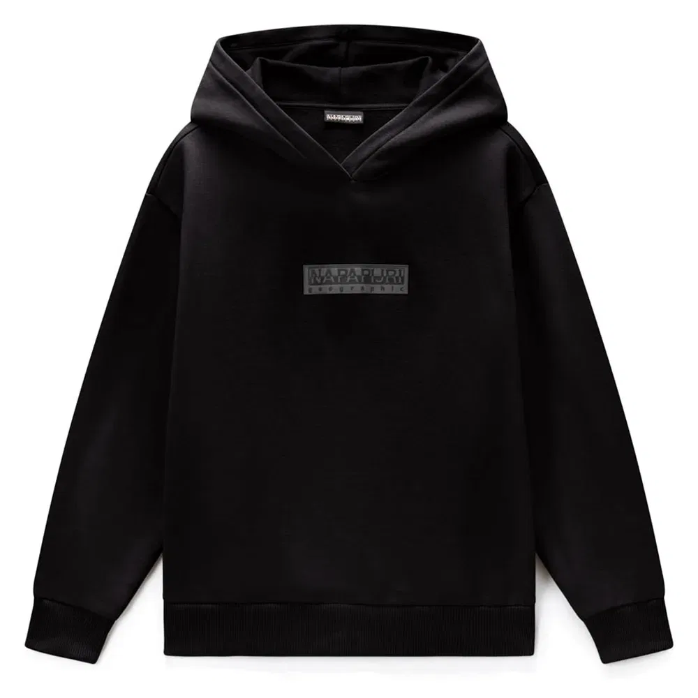 Детский свитшот для мальчиков New Box Logo Napapijri, Black — фото 3