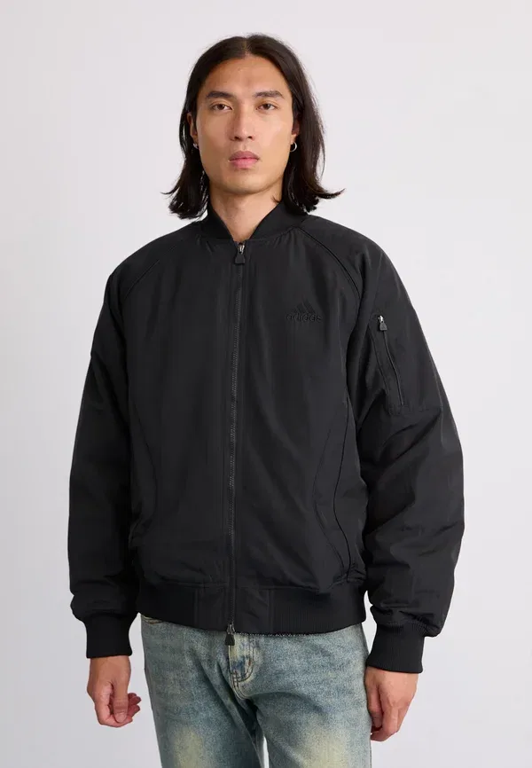 Бомбер Adidas Originals, черный