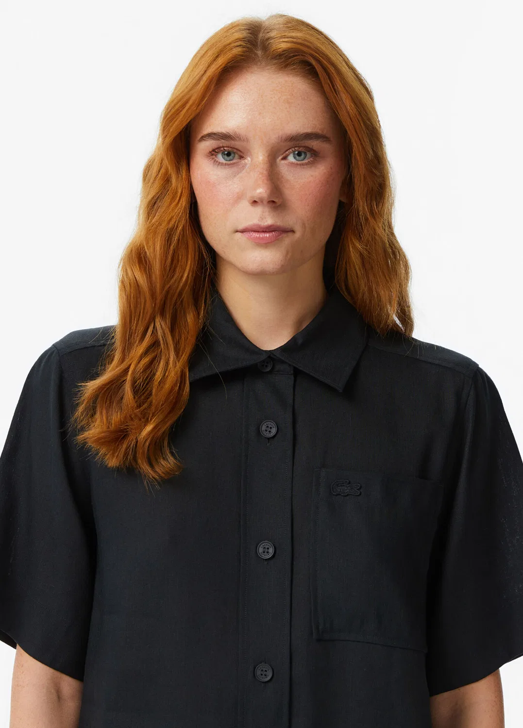 Платье Lacoste свободного кроя, black — фото 2