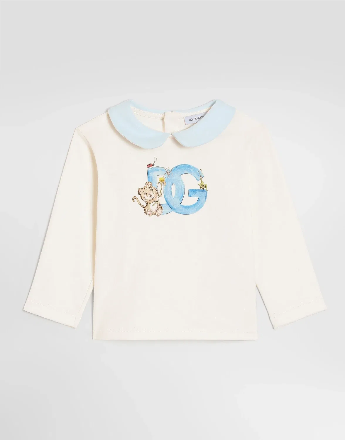 Футболка Interlock с логотипом Dolce&Gabbana, белый