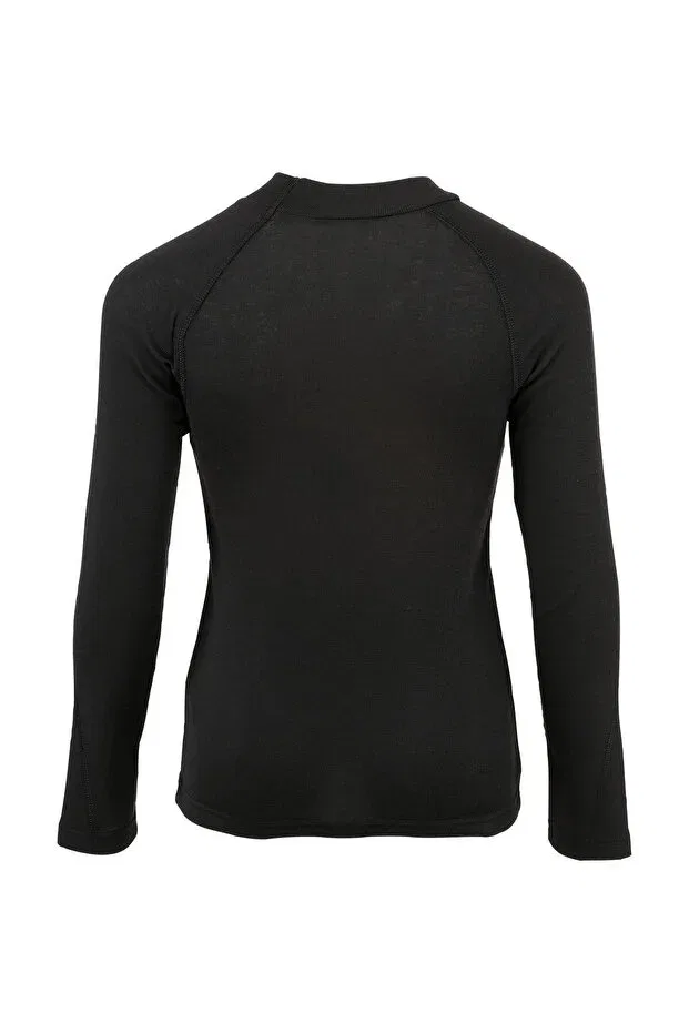 Детское термобелье для мальчиков с длинным рукавом Decathlon, Black
