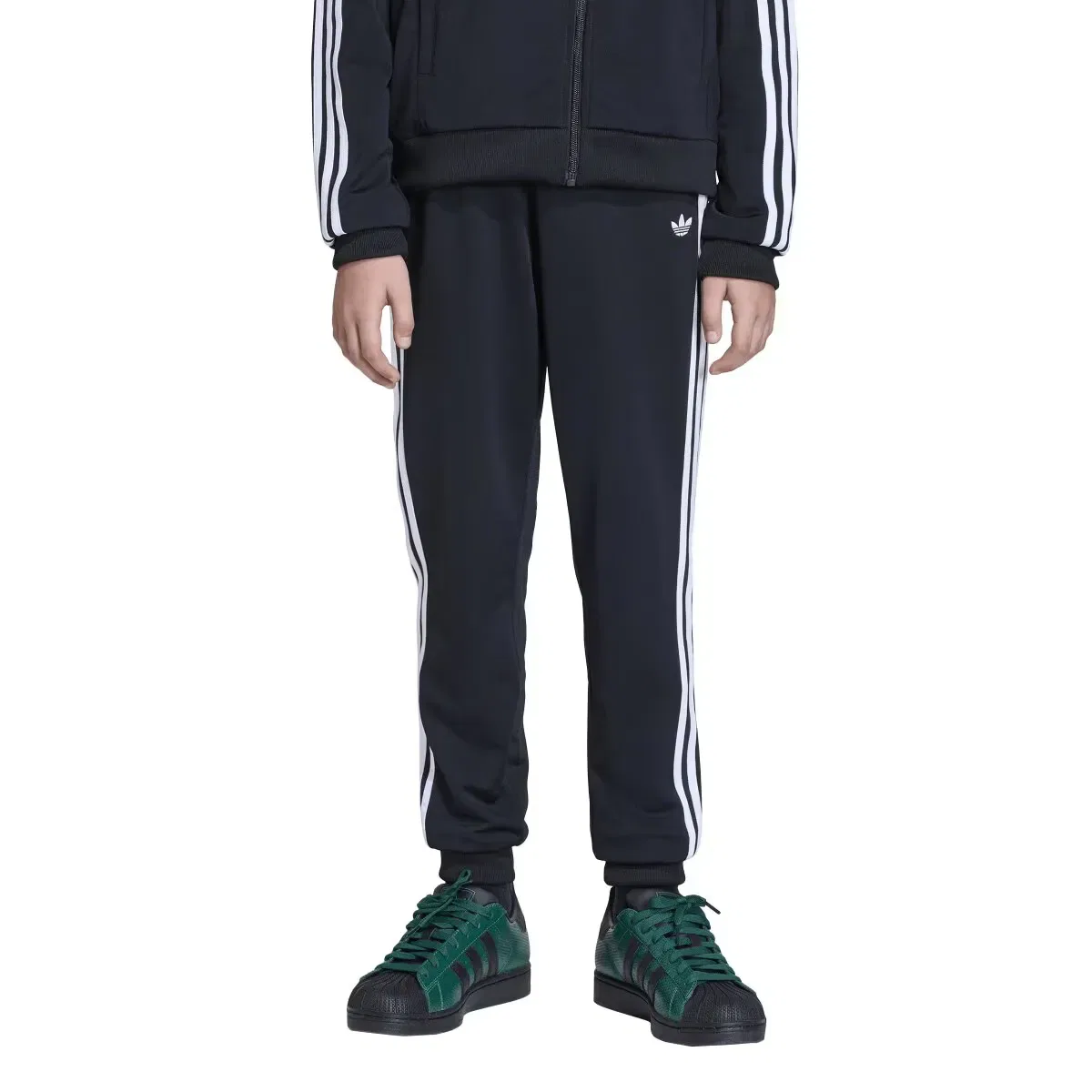Детские спортивные штаны из полиэстера Adicolor adidas Originals, Черный
