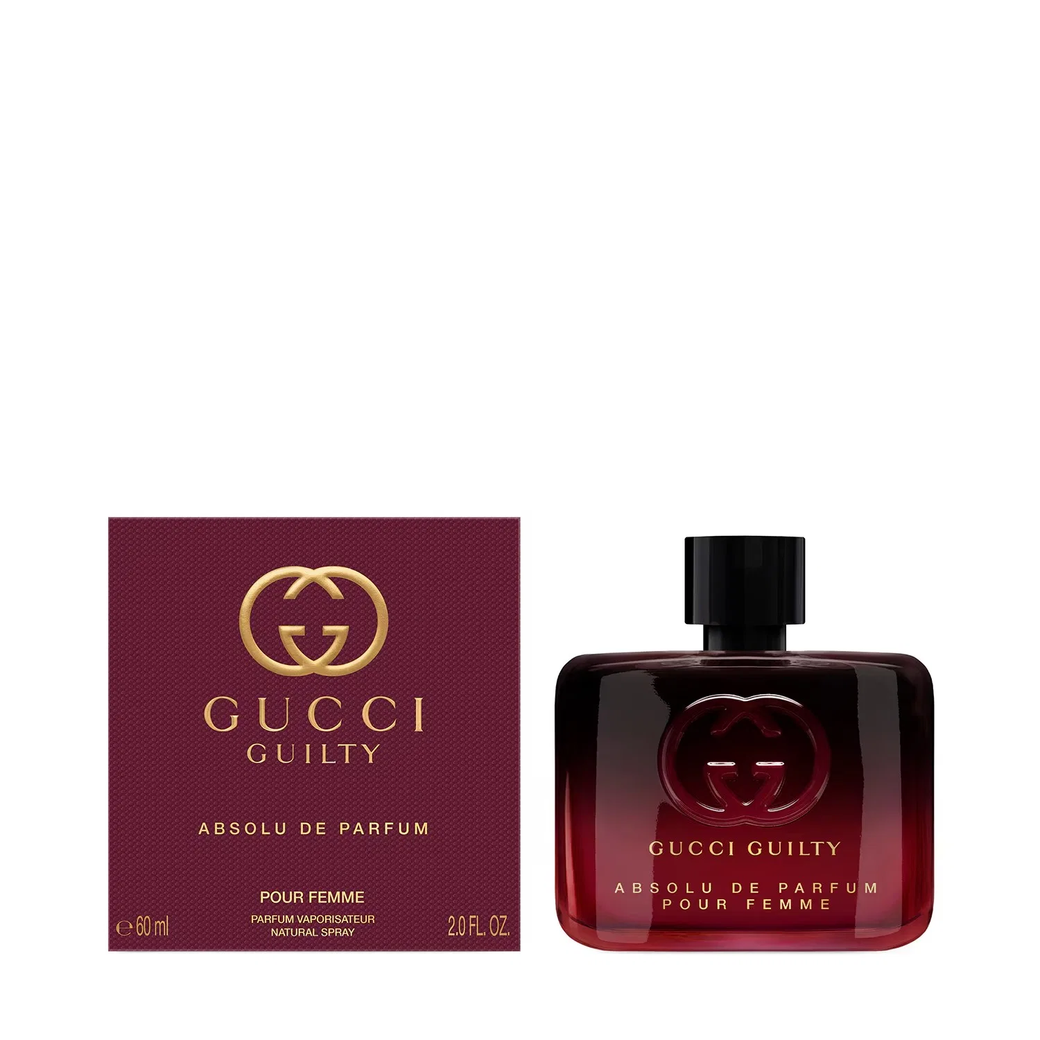 Парфюмерная вода Gucci Guilty Absolu de Parfum Pour Femme, 60 мл, с аккордом кофе-амаретто, GUCCI — фото 2
