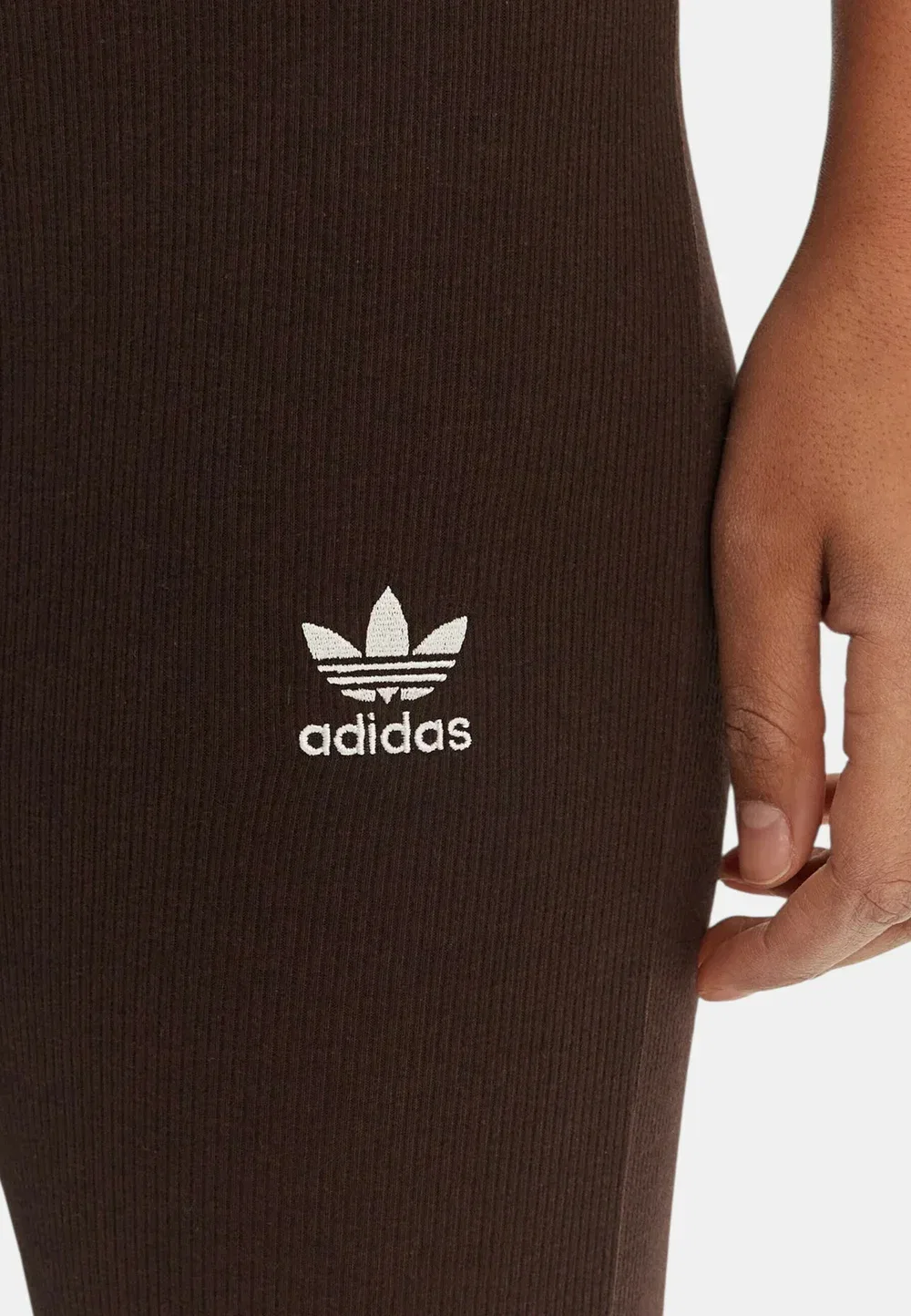 Ess fl - брюки Adidas Originals, Brown — фото 3