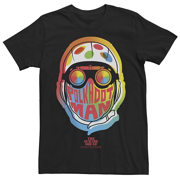 

Футболка Big & Tall DC Comics The Suicide Squad Polka-Dot Man Retro Logo Licensed Character