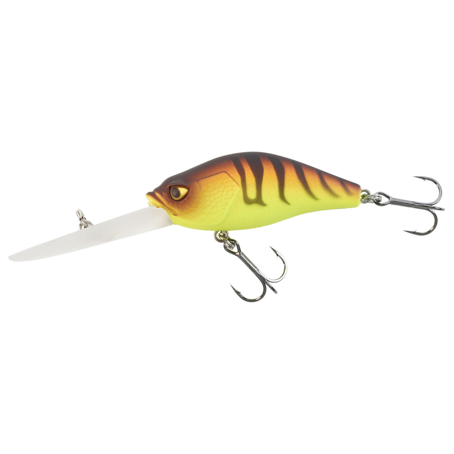 

Воблер Deep Crankbait WXM CRKDD 60 F Orange Tiger CAPERLAN, черный/неоновый кроваво-оранжевый/неоновый желтый