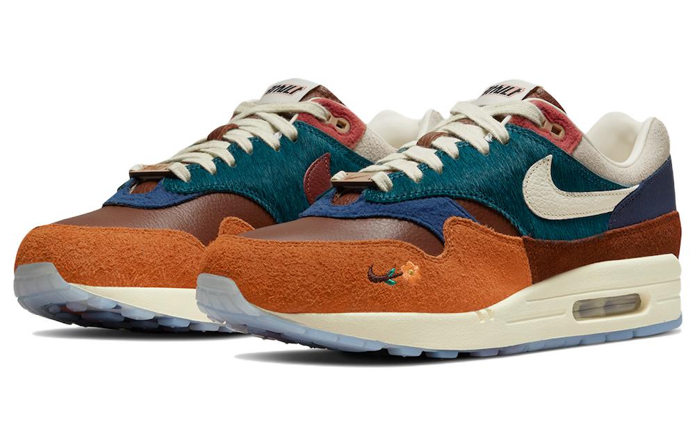Кроссовки Nike X Kasina Air Max 1 Sp, оранжевый/белый — фото 3