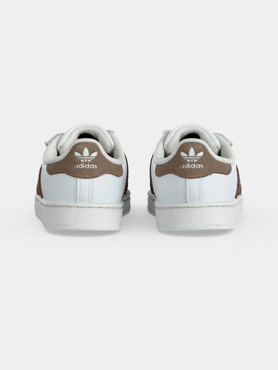 Кроссовки ADIDAS ORIGINALS 'SUPERSTAR II CF' белого цвета — фото 2