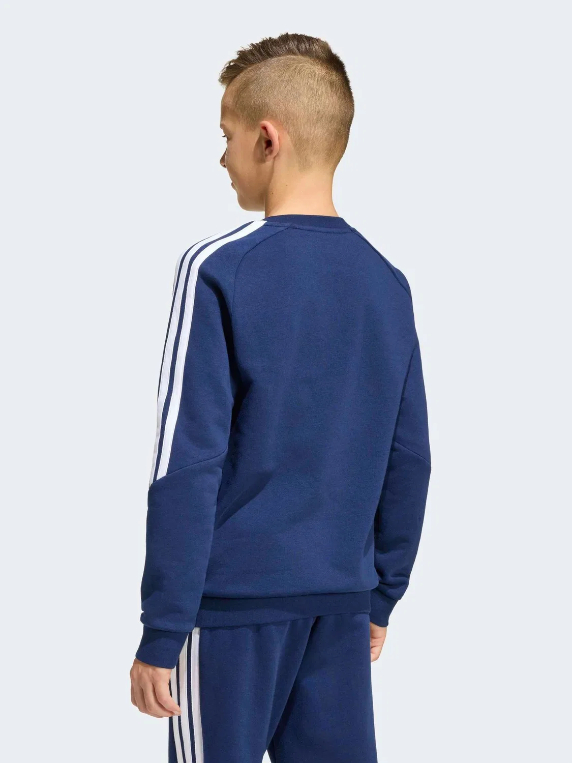 Свитшот Tiro 26 League Sweat Crew adidas, синий — фото 2