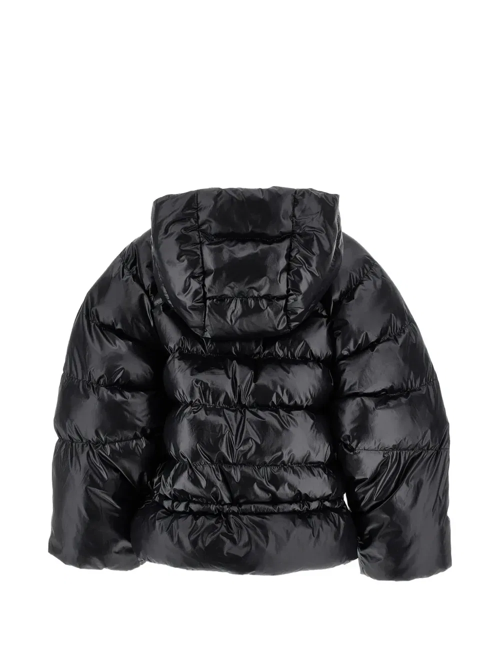 Стеганая куртка с нашивкой-логотипом Ermanno Scervino Junior, черный — фото 2