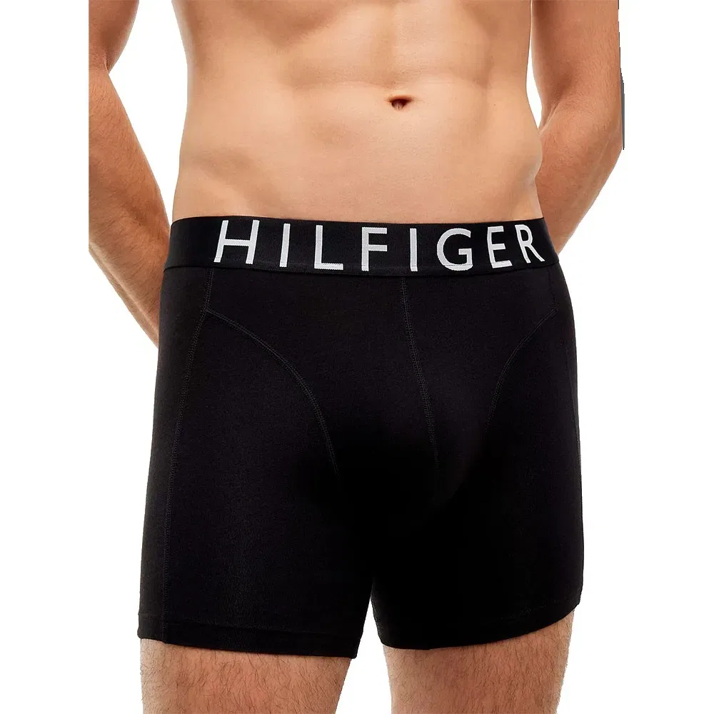 Мужские трусы-боксеры из стрейч-хлопка Tommy hilfiger, Black — фото 2