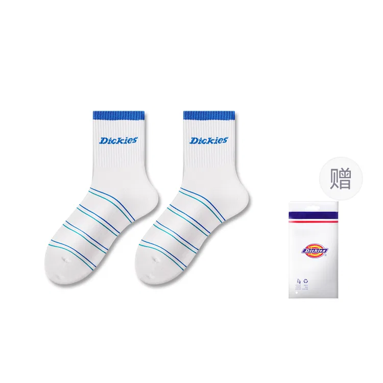 Детские носки с принтом, комплект из 5 пар, Dickies, Lake Blue/Red/Purple/Green/Blue — фото 3
