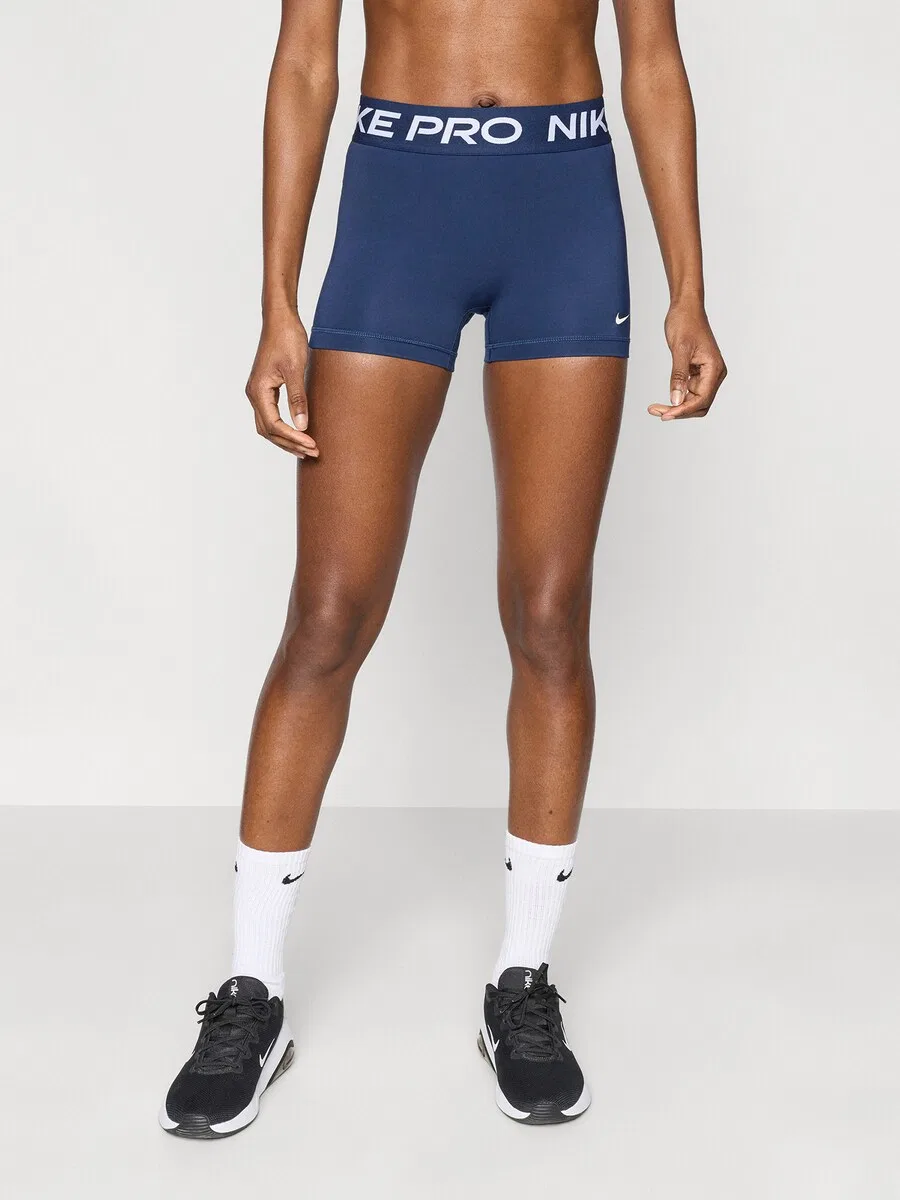 Узкие спортивные шорты NIKE 'NP 365' темно-синего цвета — фото 2